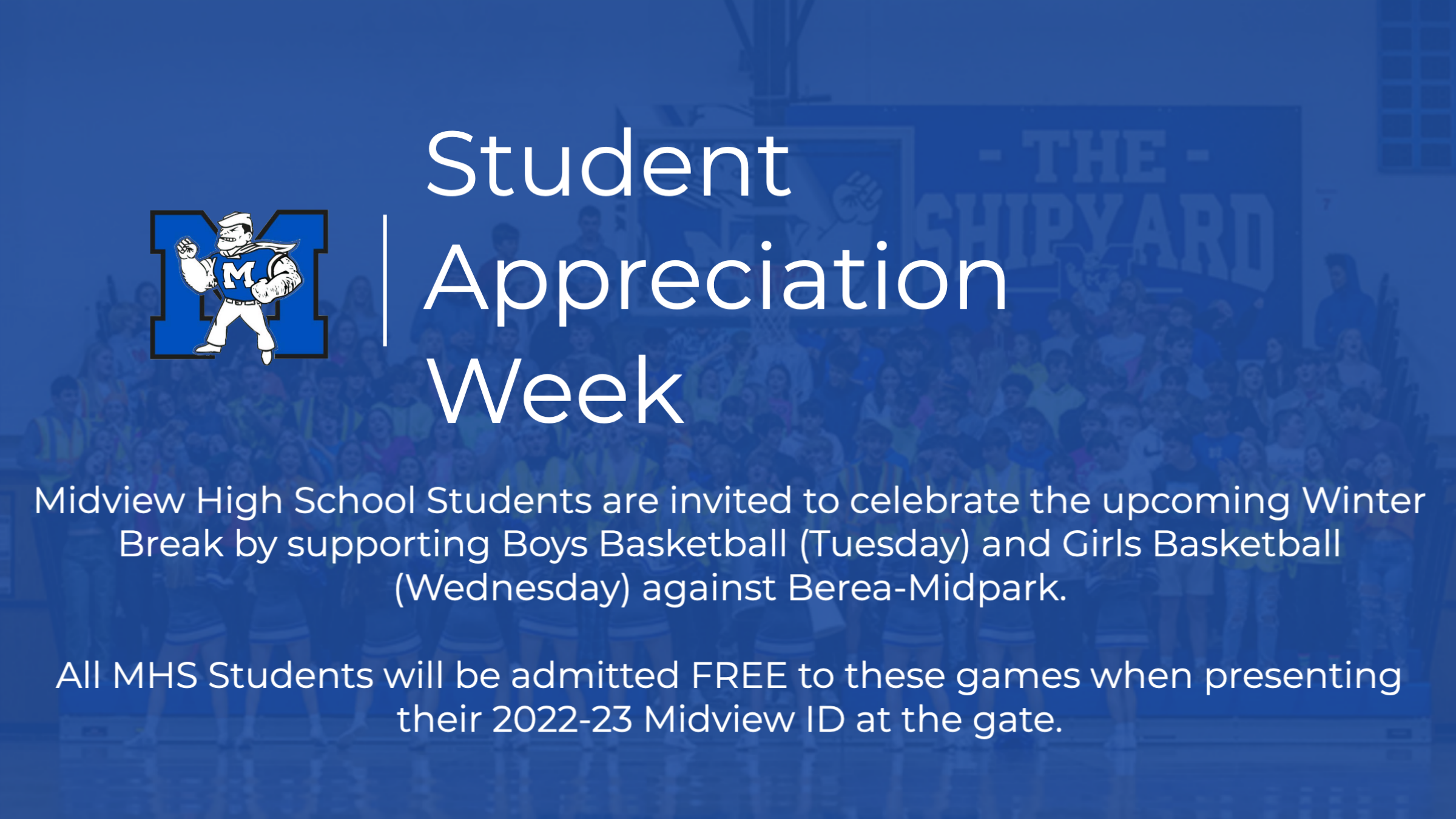 Student Appreciation Week