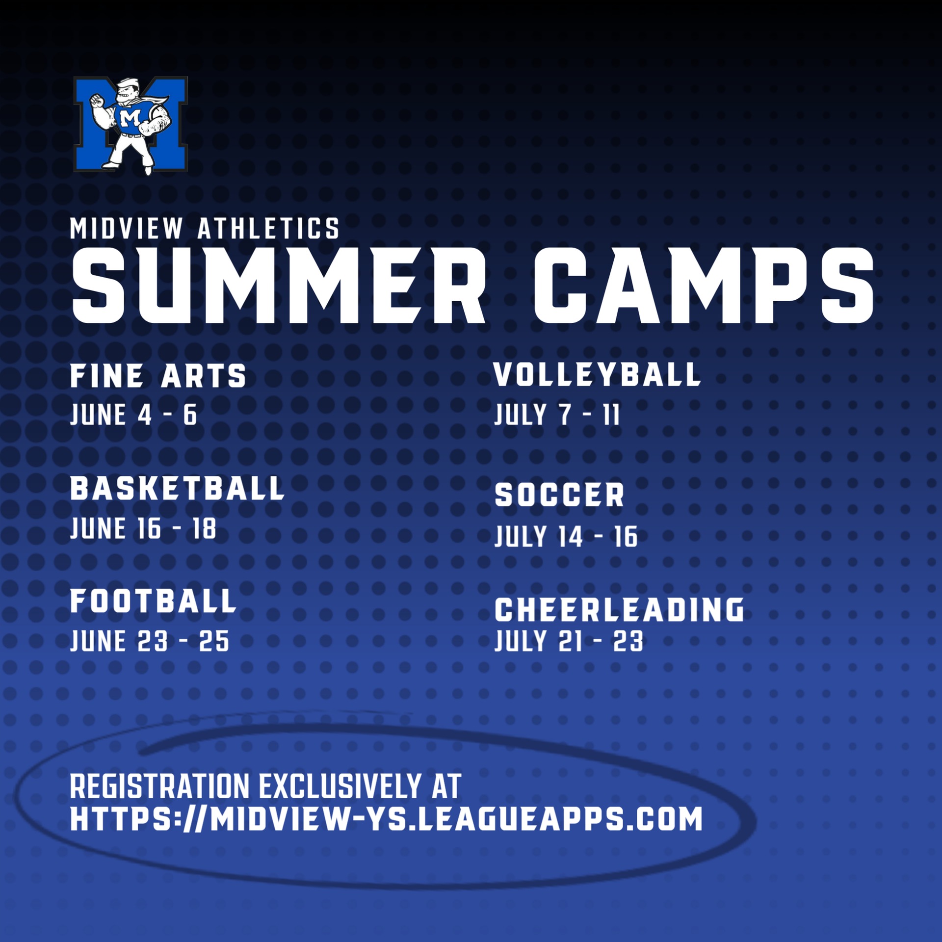 Information on Midview Summer Youth Camps Now Available