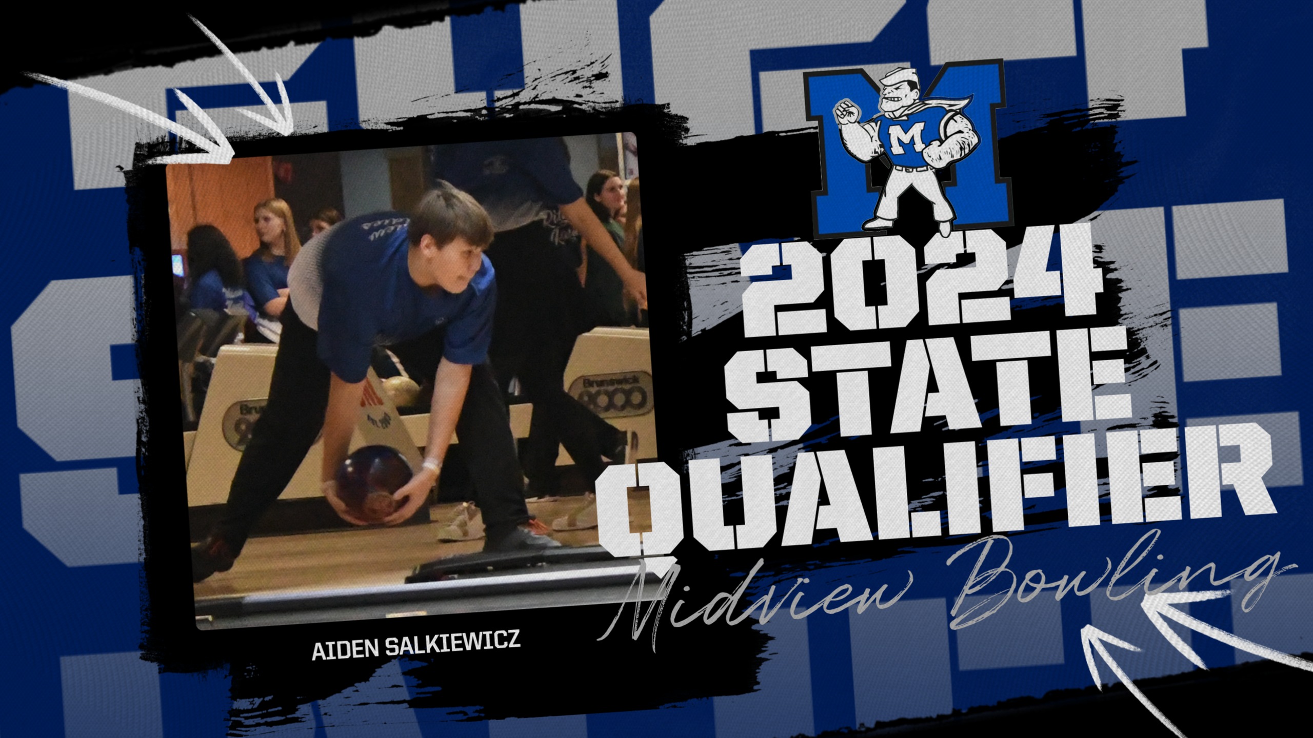 Salkiewicz Advances to the OHSAA State Boys Bowling Tournament; Midview Boys Finish 14th at Districts