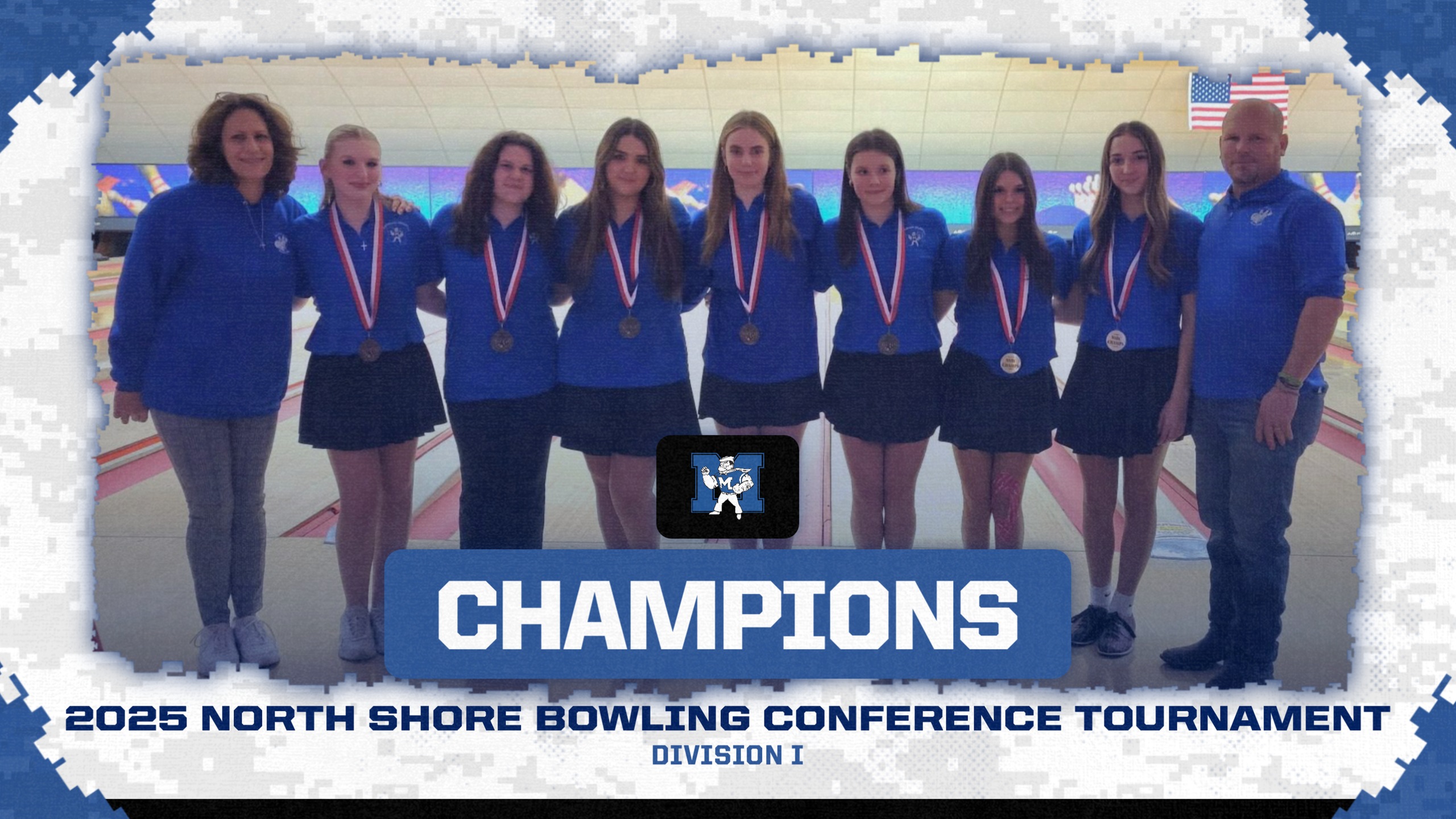 Girls Bowling wins 2025 North Shore Bowling Conference Tournament
