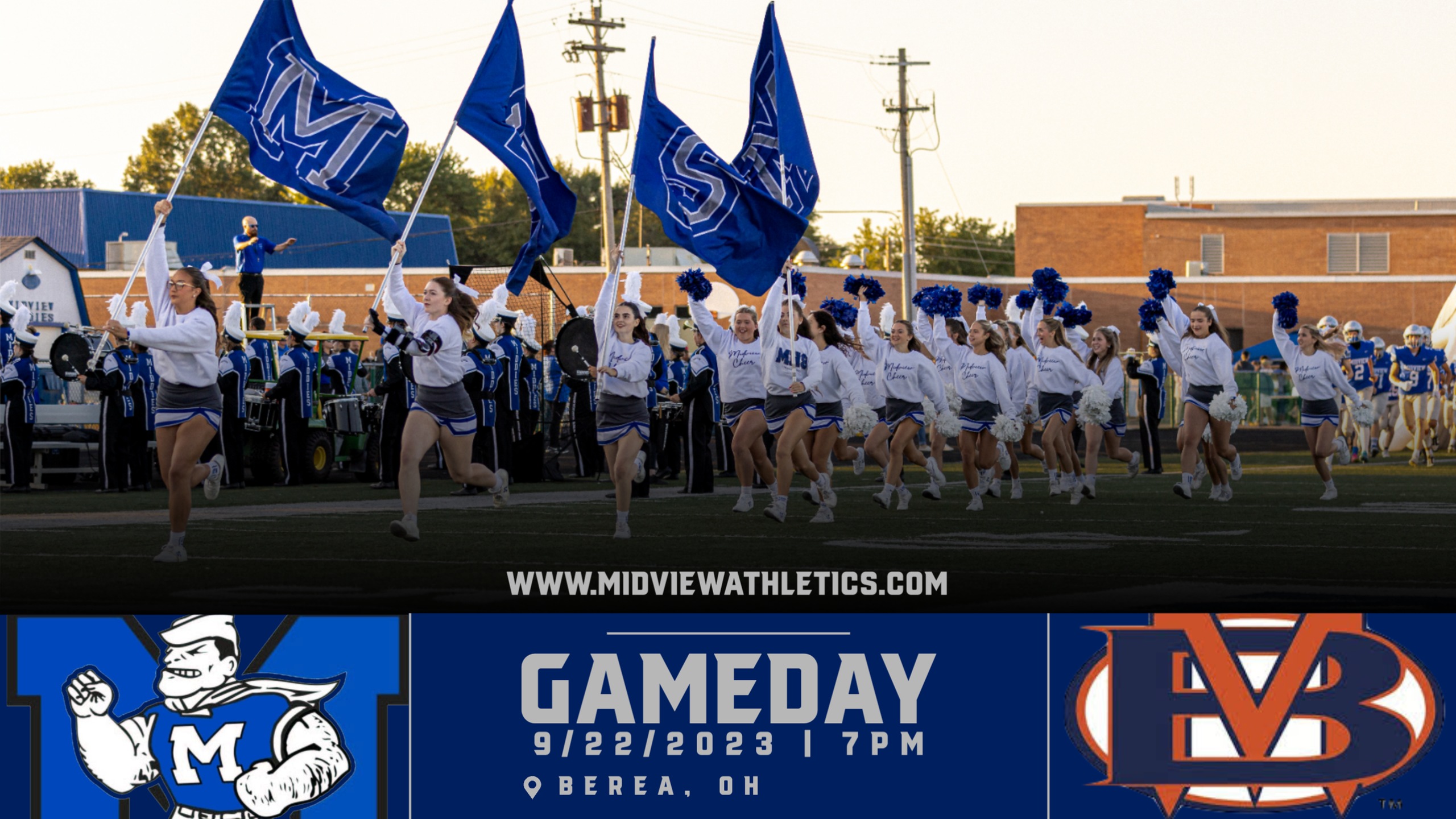 Midview visits Berea-Midpark in Week 6
