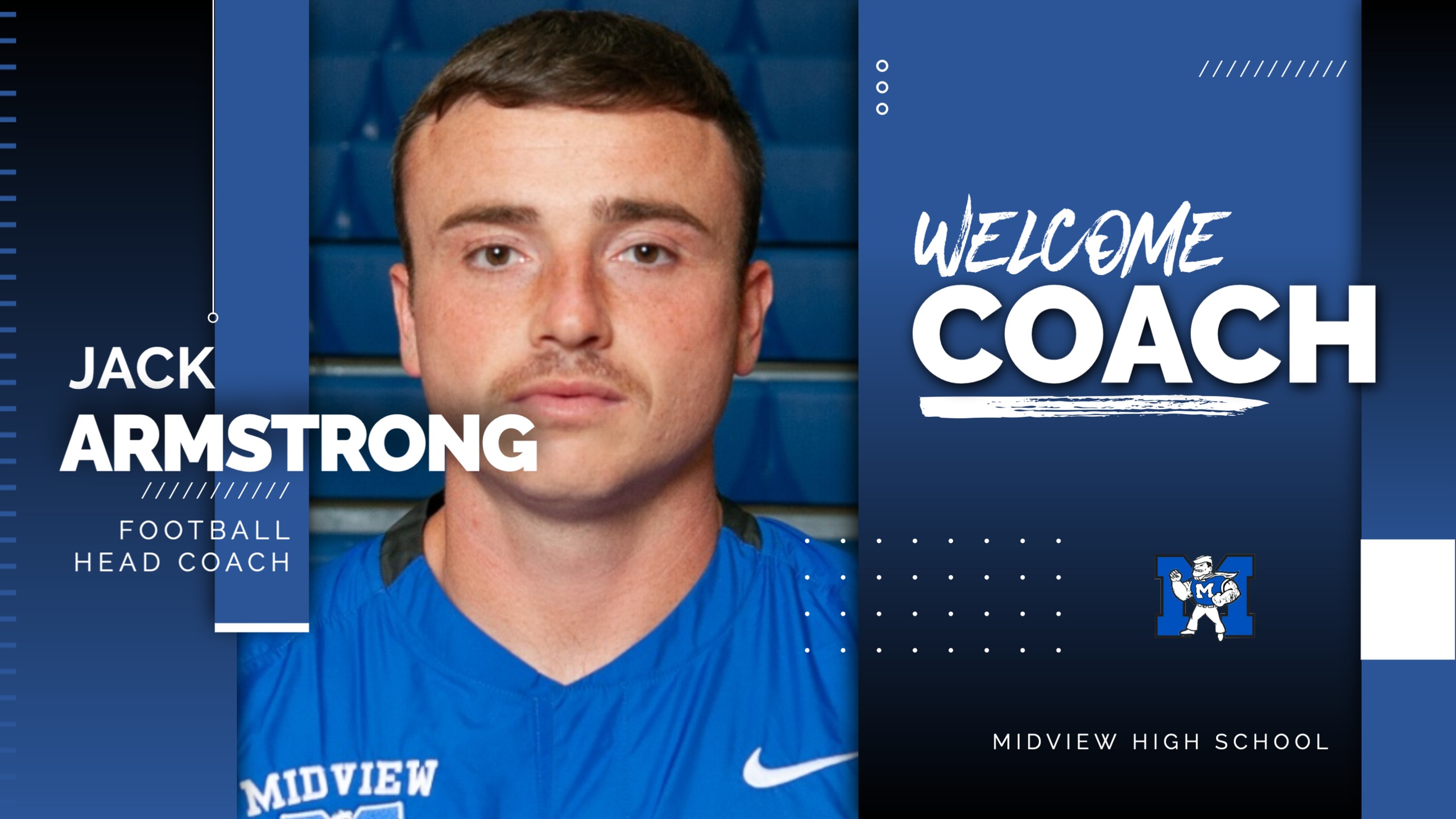 Midview Promotes Jack Armstrong to Head Football Coach