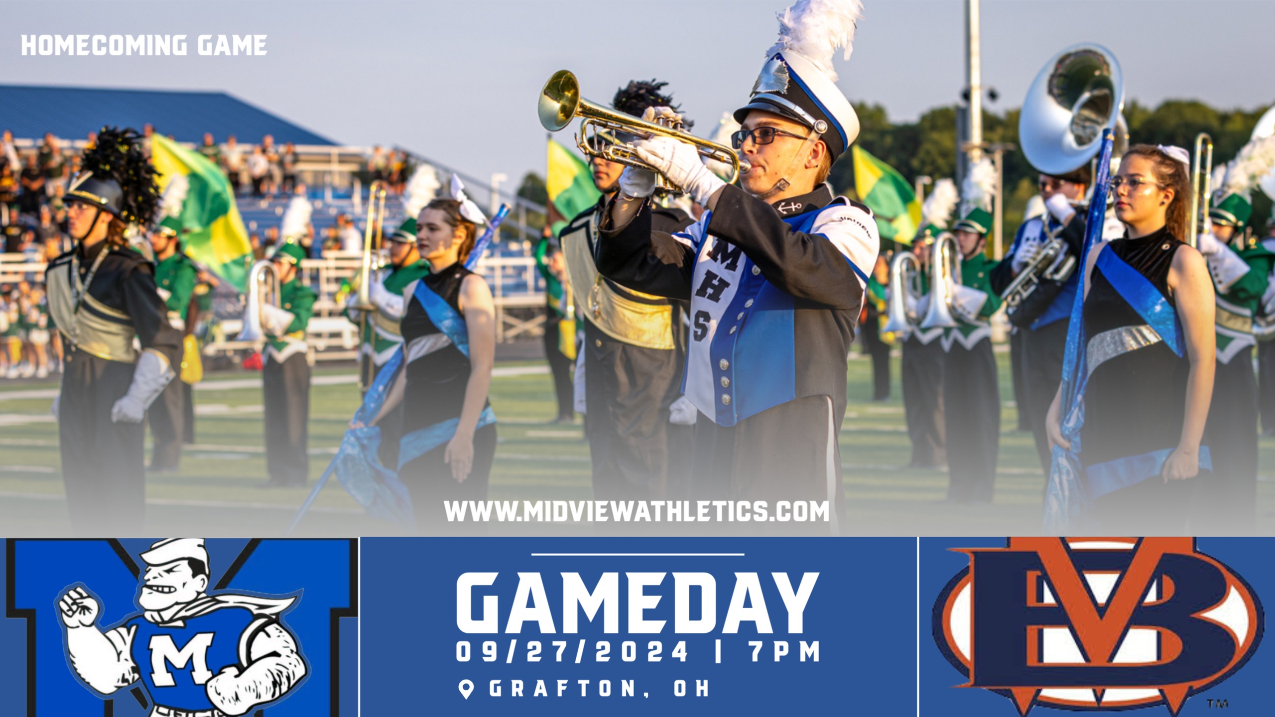 Midview Football welcomes Berea-Midpark for Homecoming match-up in week 6