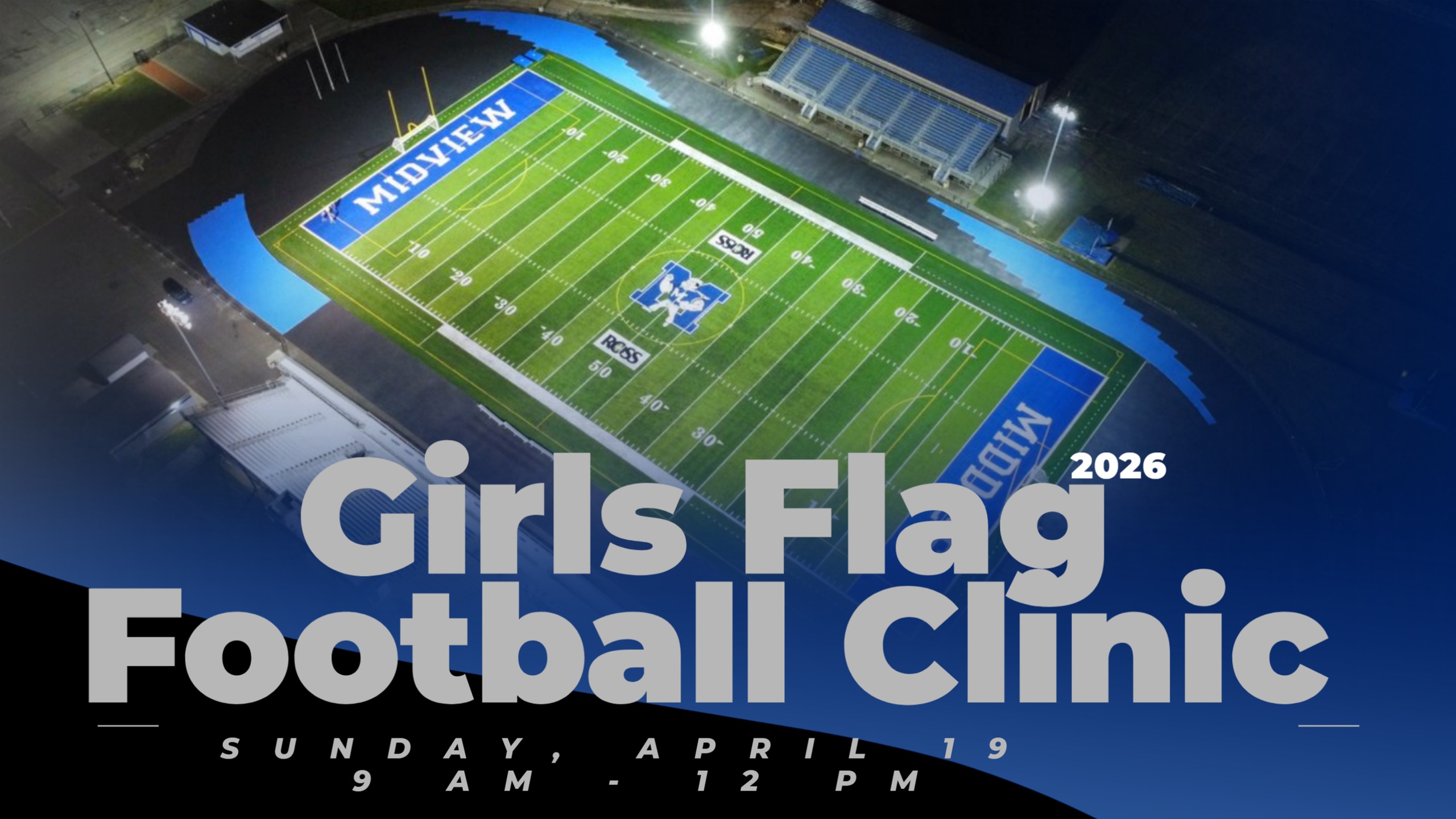 Girls Youth Flag Football Clinic
