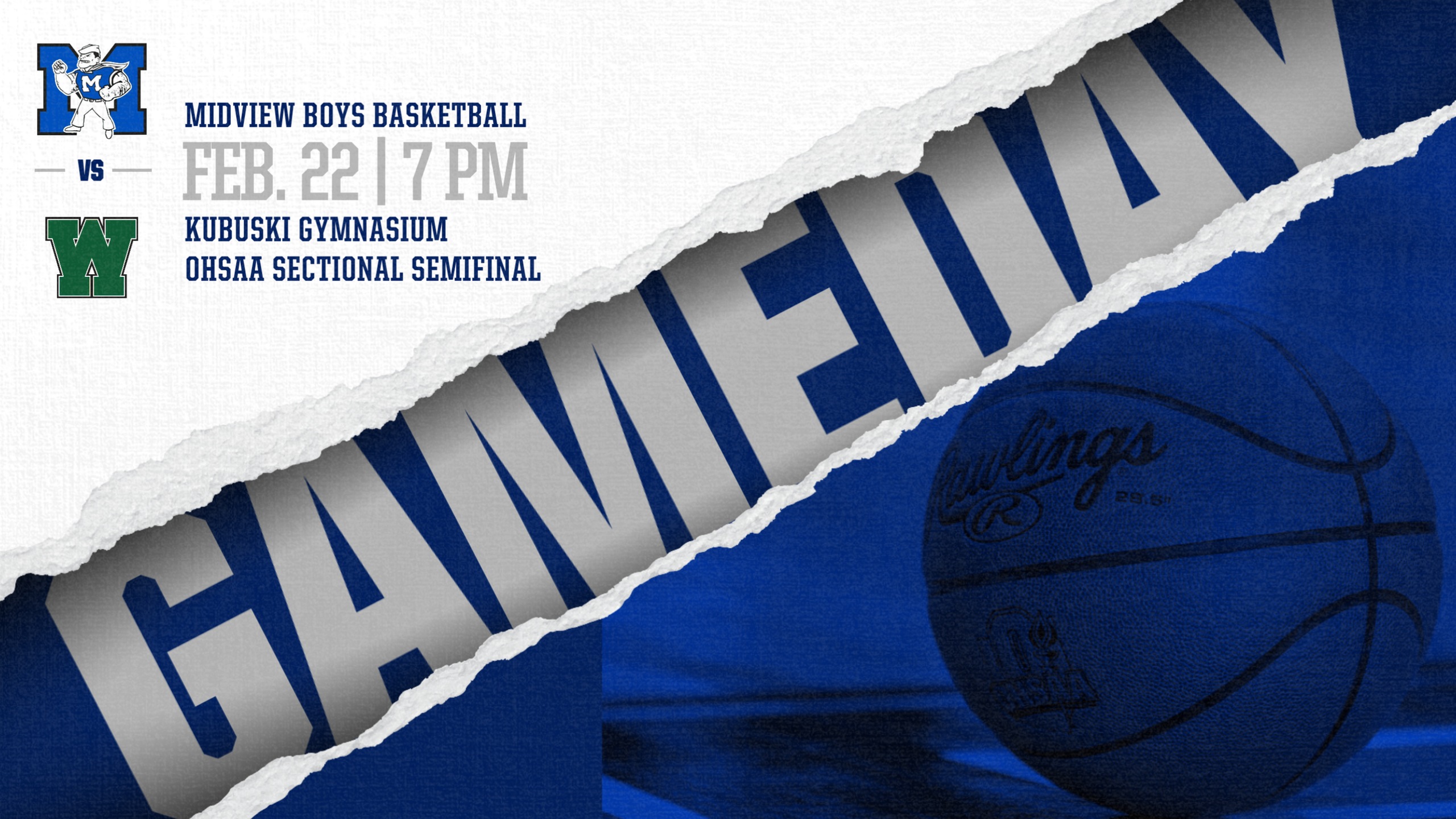 Midview Boys Basketball to Start OHSAA Tournament at Home Against Westlake on February 22