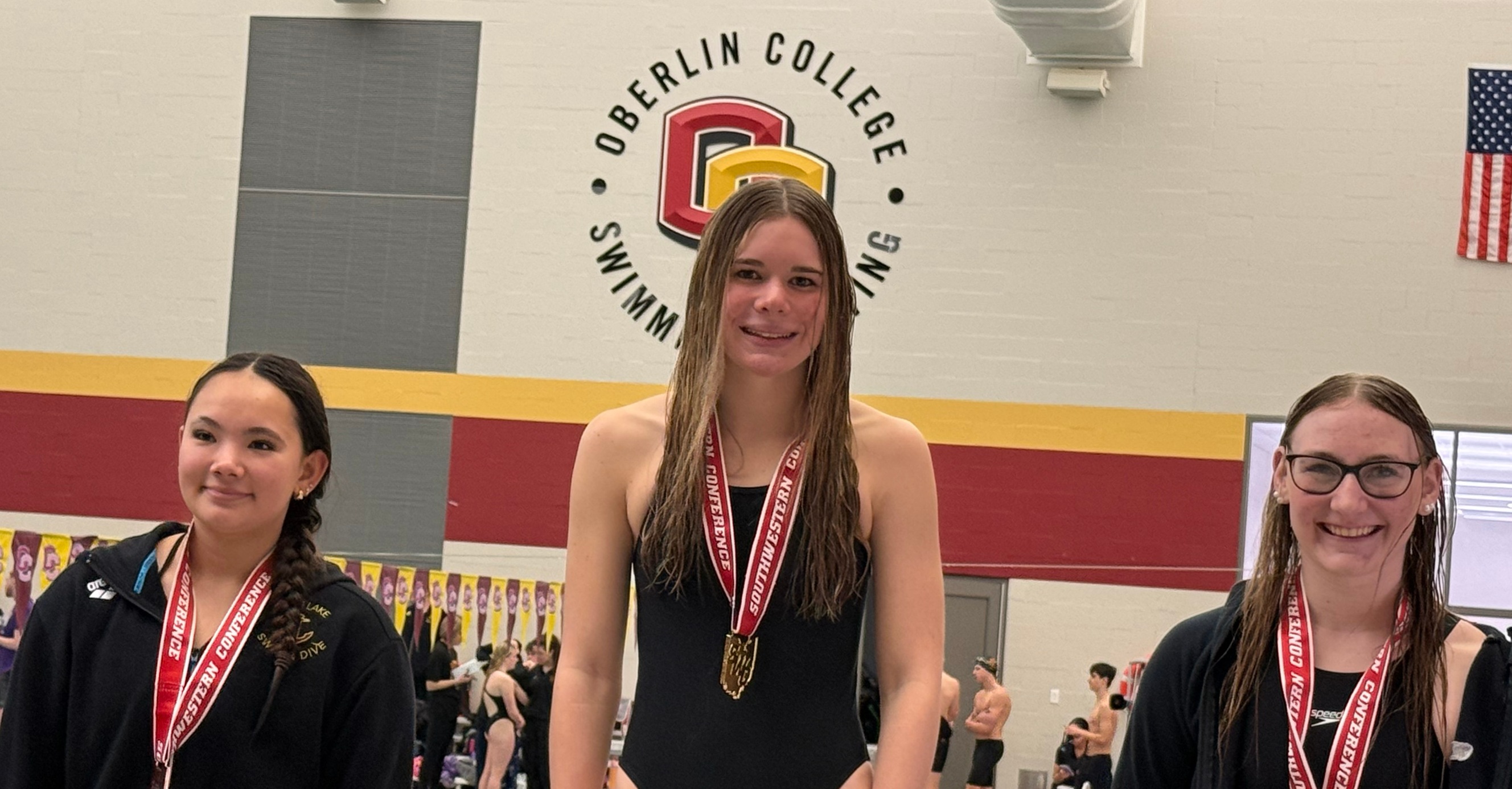 Weber wins a pair of titles at 2026 SWC Swimming Championship