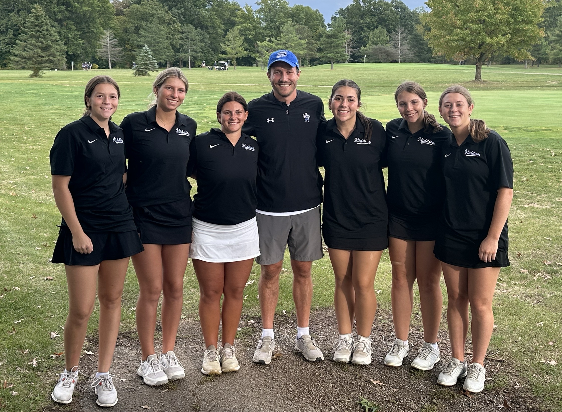 Varsity Girls Golf upsets Olmsted Falls 192-194 on Senior Day