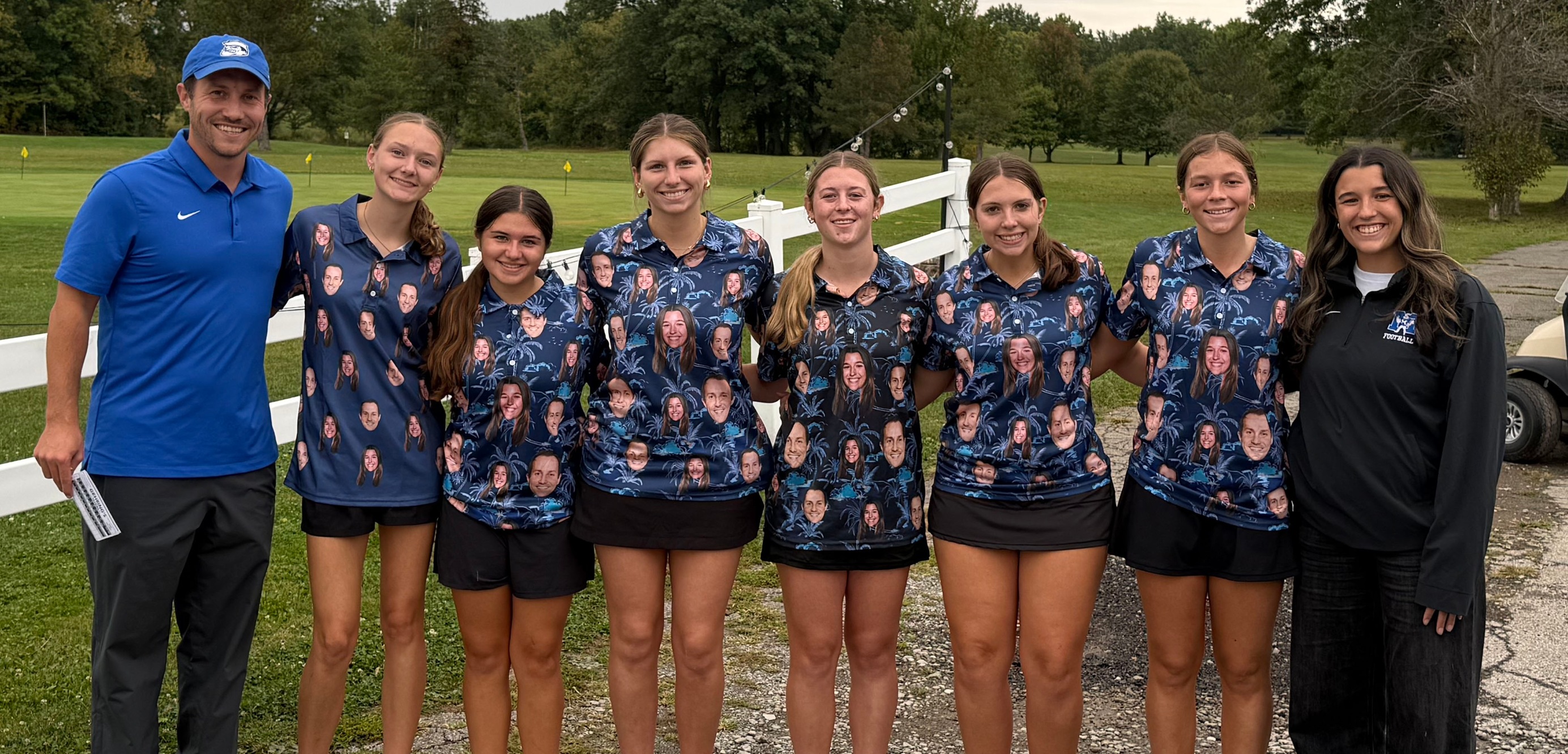 Midview Girls Golf breaks school record again in Senior Day win over Amherst