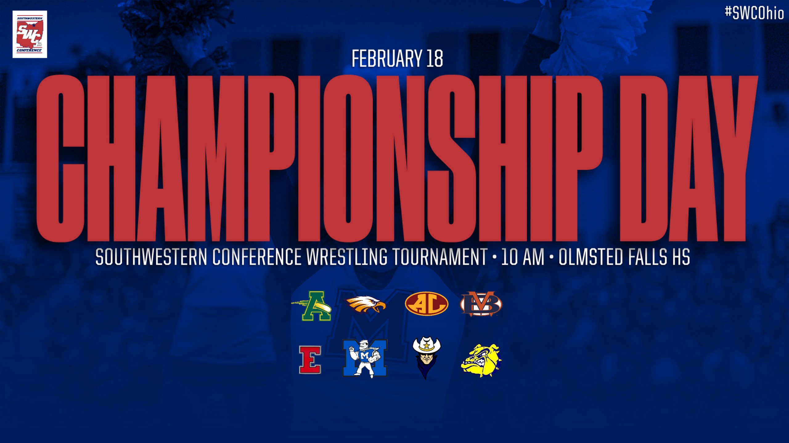 Olmsted Falls High School to host SWC Wrestling Tournament February 17-18