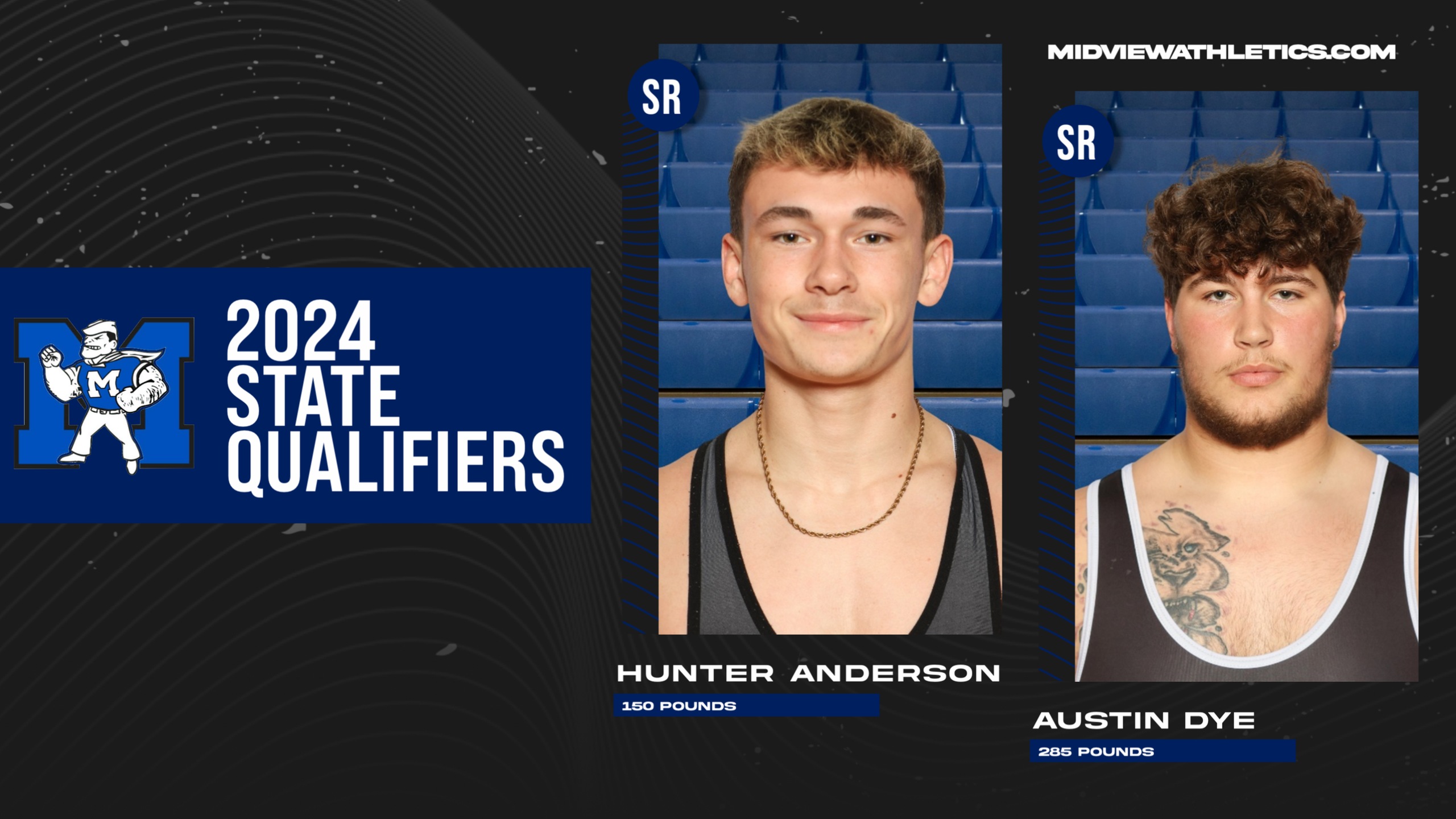Anderson and Dye Qualify for State at Perrysburg District Tournament