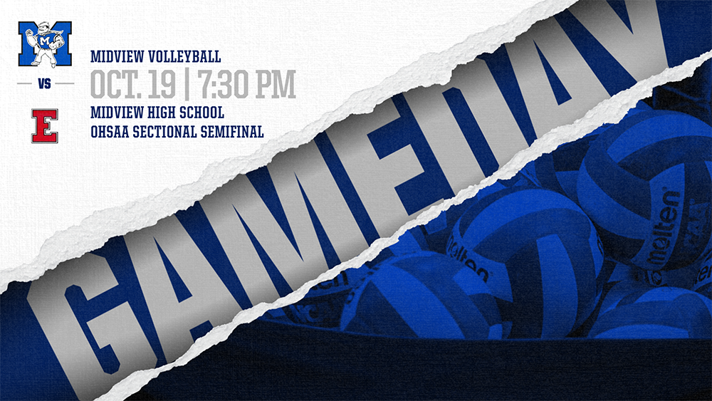 Midview Volleyball opens OHSAA Sectional Tournament at home against Elyria on October 19