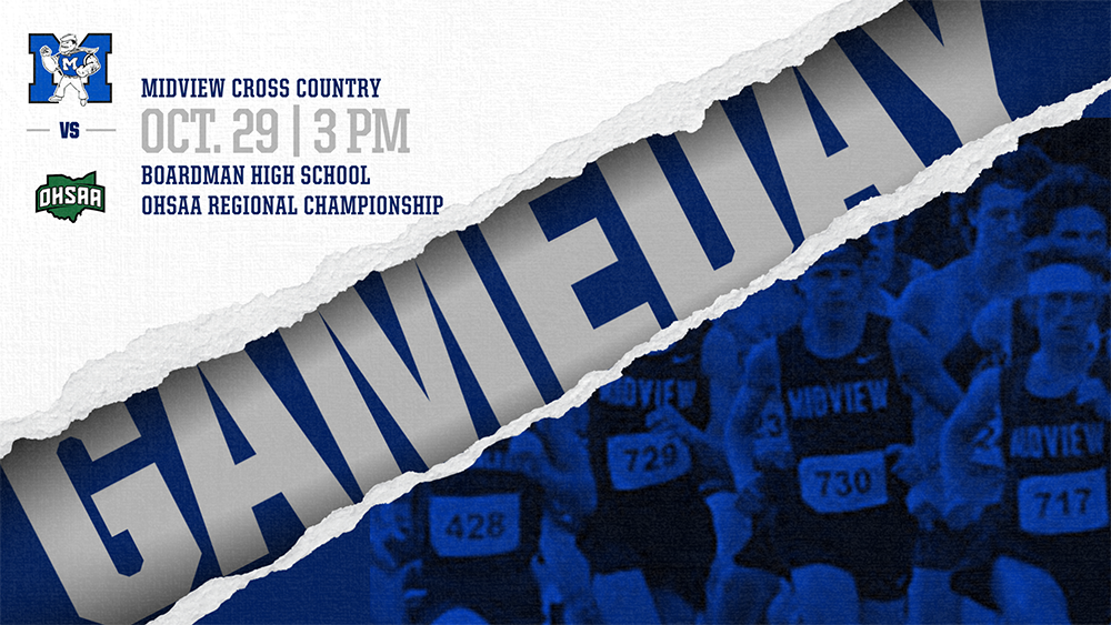 Midview to Send Record 3 Boys to OHSAA Regional Cross Country Championship on October 29